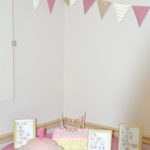 Pink and Gold first birthday party ideas via www.seasidesundays.com