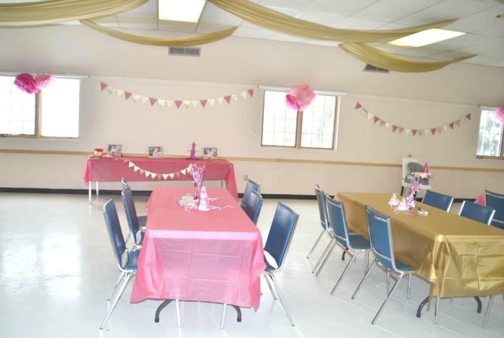 Pink and gold birthday party