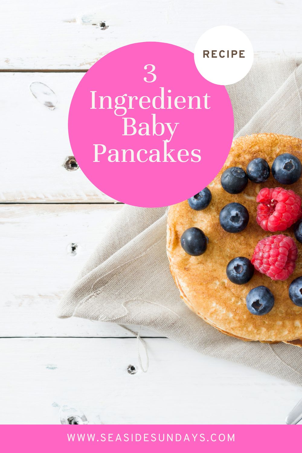 3 Ingredient Baby Pancakes Recipe