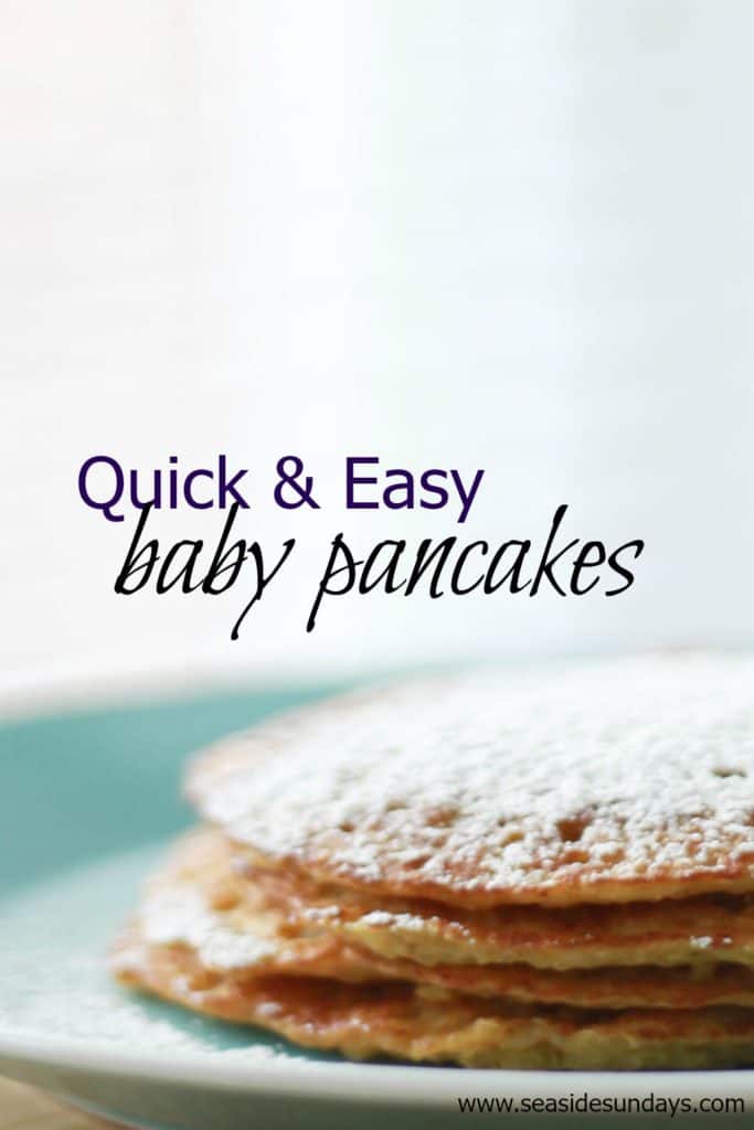 3 Ingredient Baby Pancakes Recipe