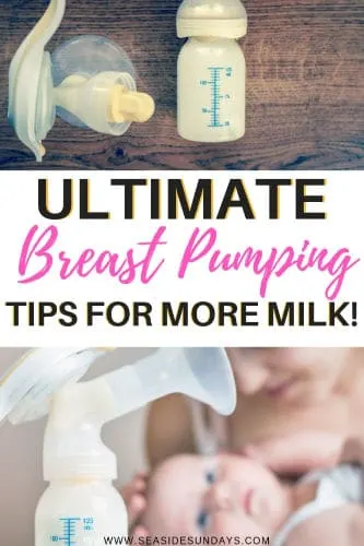 Breast pumping tips for more milk