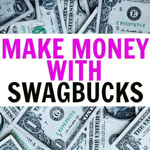 Make money online easily with Swagbucks. Get $10 free when you sign up through my link. Swagbucks.com lets you earn gift cards and cash just for searching, playing games and answering surveys. This is a great way for SAHM and students to make extra cash from home! If you want to make extra money for the holidays, Swagbucks is an awesome way to boost your income or pay for extras like diapers and formula. All the tips and tricks to make money using Swagbucks codes and surveys.