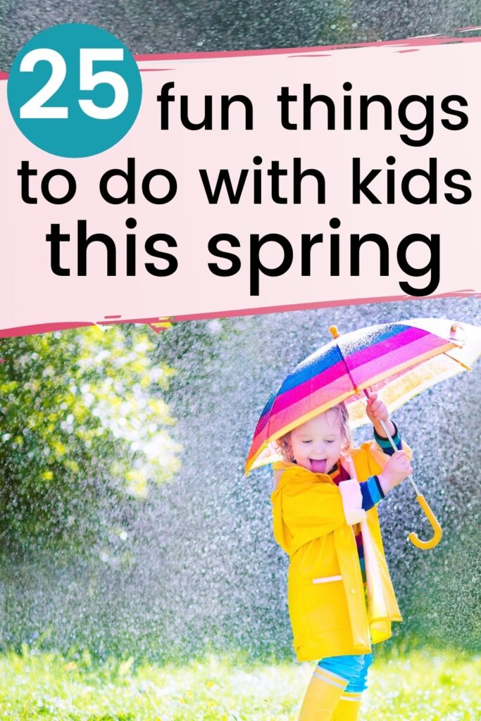 spring bucket list for kids