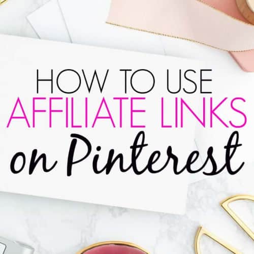 pinterest affiliate