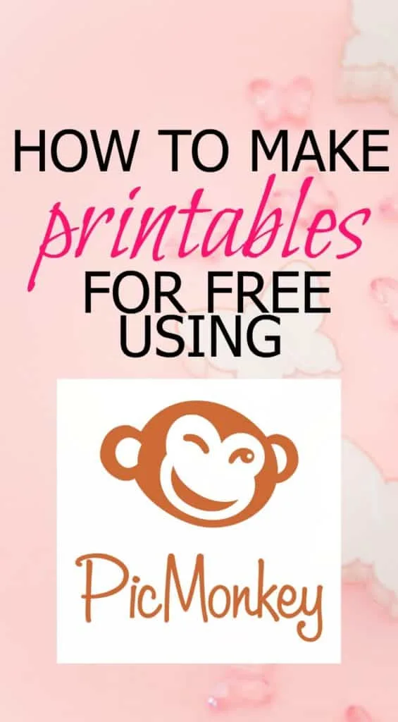 Use the Picmonkey design tool to make printables for your blog or to sell on Etsy. Free Tutorial on how to edit and create documents and printables. 