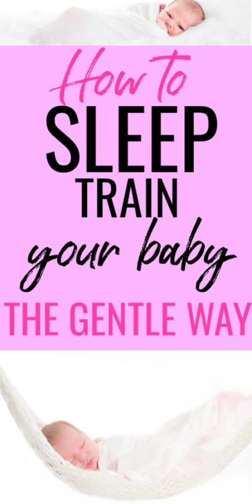 sleep train your baby the gentle way