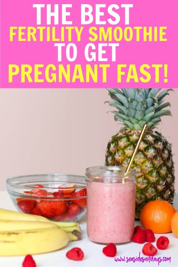 The Ultimate Fertility Smoothie for Men & Women