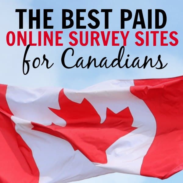 This list of paid survey sites for Canadians is the best I've read! If you want to make money online by answering questions, check out this list!
