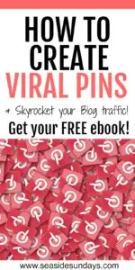 Want a viral pin? Grab this free ebook that will show you step by step how to create a pin that goes viral and gets tons of traffic quickly! Grow your Pinterest traffic and get more exposure for your pins with these tips and tricks. Tips on how to create the perfect pin description, what size should pins be on Pinterest. How to use keywords on Pinterest. How to find pinnable images and free stock photos. What size pins to use. This is a free course for bloggers who want to grow their traffic.