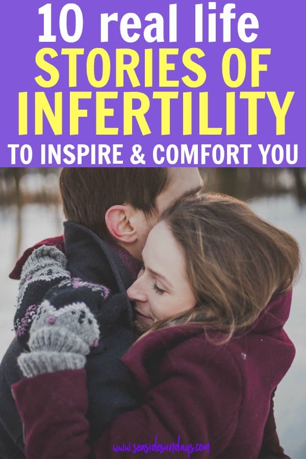 True infertility stories about trying to get pregnant and pregnancy loss. 10 women bare their souls and tell the truth about infertility, miscarriage and the journey to have a baby. These 10 true stories are inspiring and comforting if you are trying to conceive and feel alone.