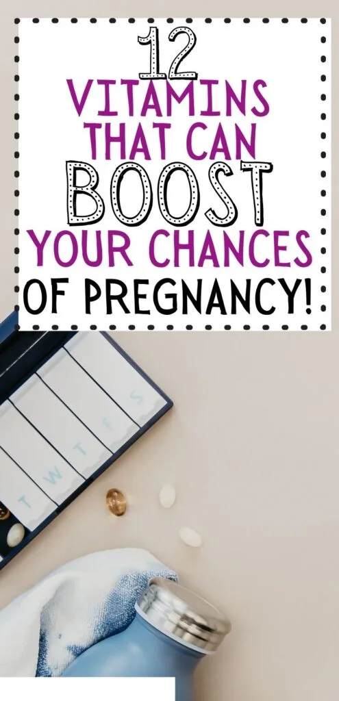 fertility vitamins and supplements to boost your chances 