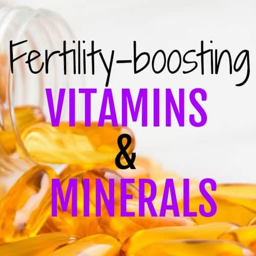 Fertility tips - vitamins for fertility