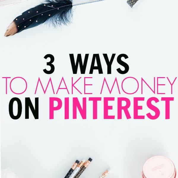 I had no idea you could get paid for pinning on Pinterest! These ideas are awesome! If you want to make money online, check out the tips in this post. You don't have to be a blogger to make money on Pinterest!