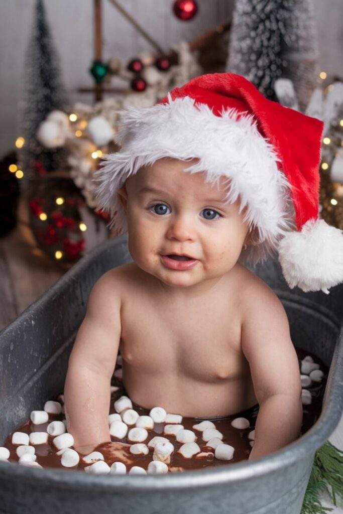 Photos for baby's first Christmas