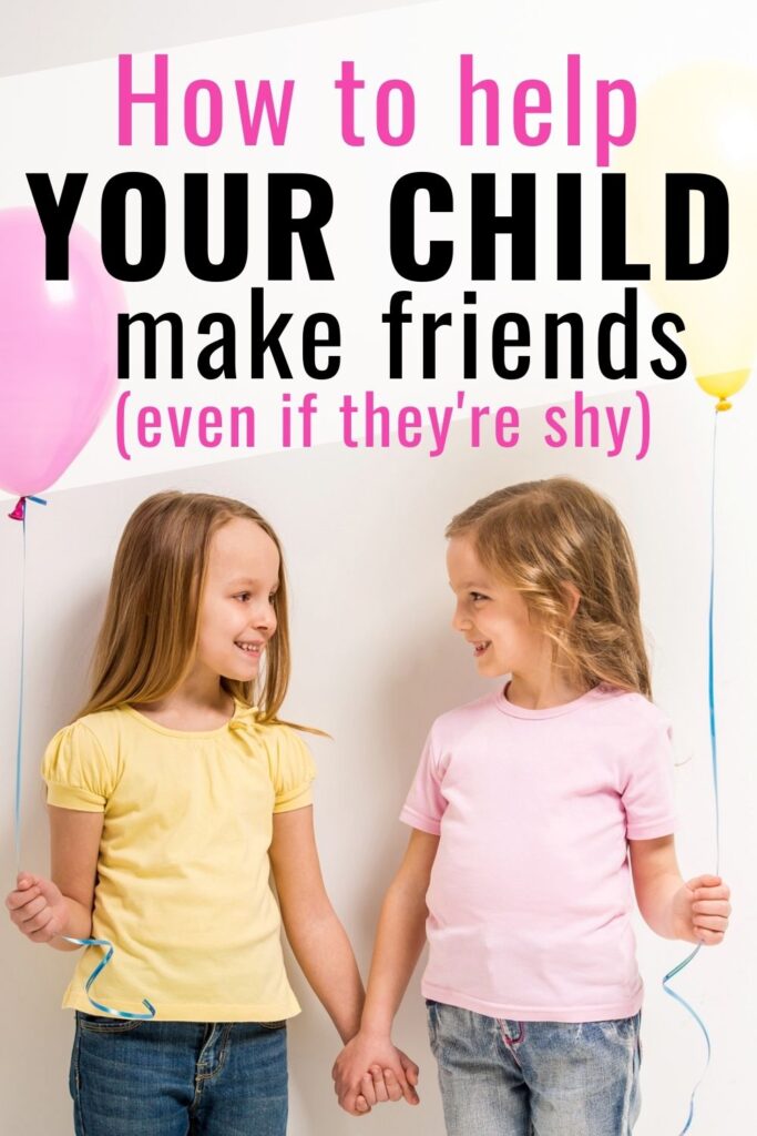 How to help your child make friends