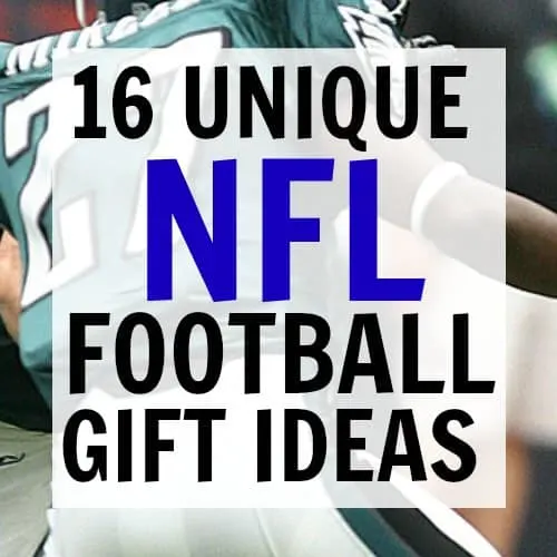This is a great NFL gift guide for football fans. I love this list of ideas for football coach gifts. If you are looking for Father's day gift ideas or groomsman gift ideas, you will love these NFL gift ideas. Father's Day | Gift guides | Football gift ideas | groomsman gifts
