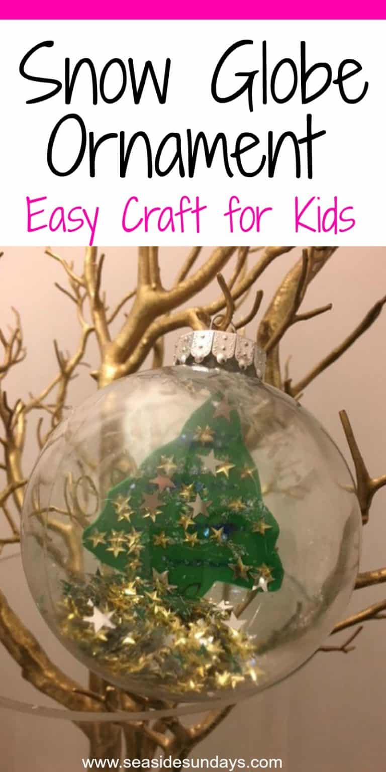 How To Make An Easy Snow Globe Ornament   Snowglobepin 768x1536 