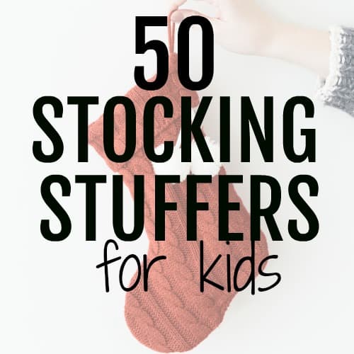 50 stocking stuffers for kids that will cut down on the junk, save you money and make your kids happy. DIY stocking stuffers and save money on stocking fillers. Great ideas for Christmas gifts for your kids and babies. Have a great Christmas and cut the junk with these awesome ideas for stocking stuffers for kids. Stocking fillers for kids can easily get junky and a waste of money so check out this awesome stocking stuffer list.