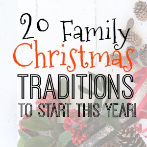 Christmas Traditions for kids. Holiday Bucket list of fun family activities.