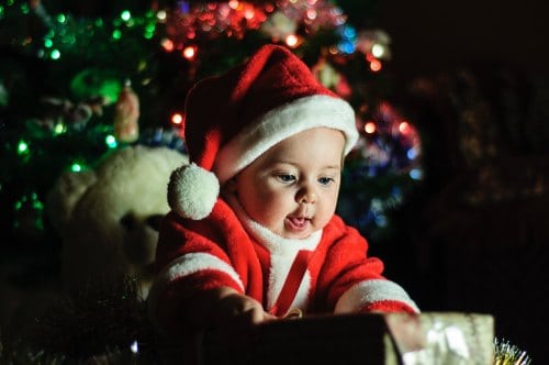 Baby's first Christmas - ideas to make your baby's first holiday special!