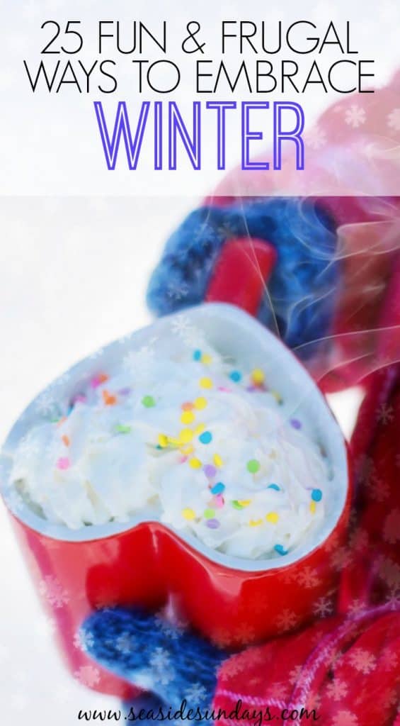 winter bucket list |Frugal things to do with the kids this winter! I always create a bucket list each season and check off the family activities that we do together. This Winter bucket list is perfect and budget-friendly! 