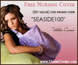 baby freebies - free baby stuff for 2019- use code SEASIDE100 for a FREE nursing cover from Udder Covers