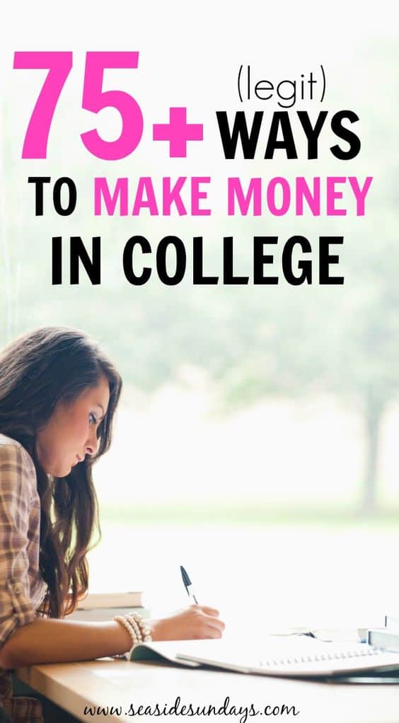 reddit ways to make money college