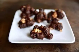 fertility friendly desserts, fertility diet blueberry clusters