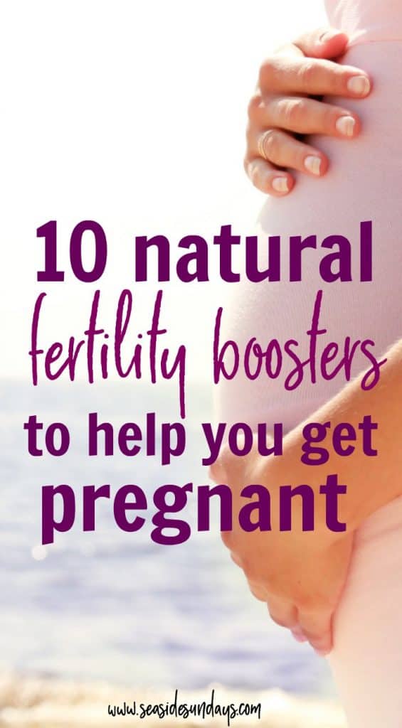 These fertility boosting tips are GREAT! She has a ton of ideas for improving your changes of getting pregnant and making your body ready for pregnancy. I made these changes when trying to conceive and they really made a difference! She also has a fantastic FREE fertility meal plan and tips on the right fertility diet to follow.