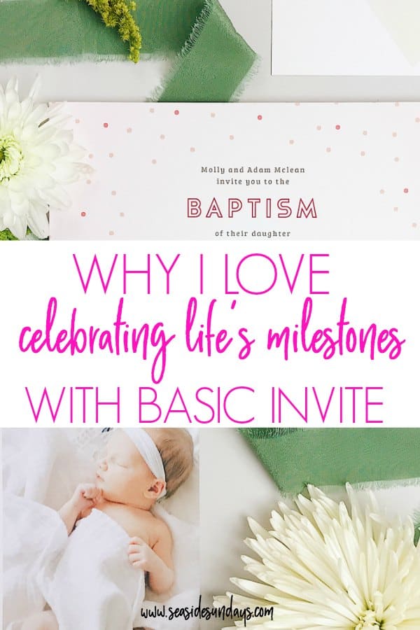 basic invite is fantastic for celebrating all of life's milestones with custom invitations and announcement #sponsored