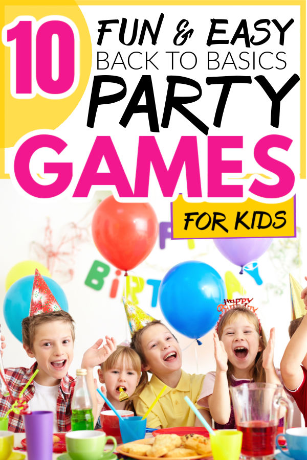 party games for kids