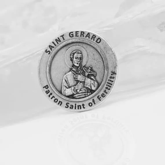 gift ideas for a friend struggling with infertility - Saint Gerard - Patron saint of fertility