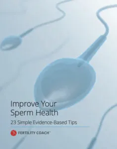 free report improve sperm health naturally