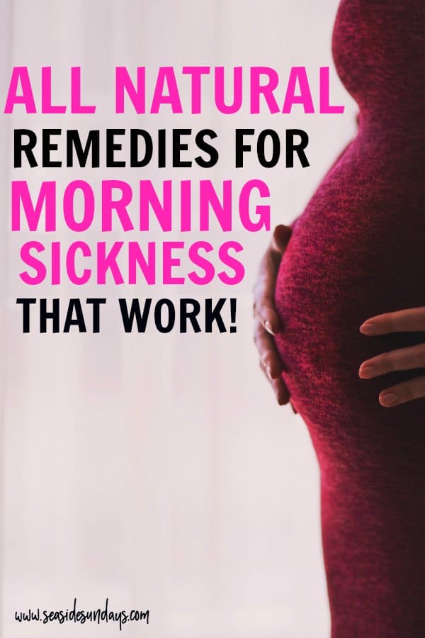 Morning sickness remedies for pregnancy. These are all natural remedies for morning sickness and pregnancy nausea. If you are pregnant and suffering with nausea and vomiting, try these natural morning sickness cures that will help to soothe your stomach and make you feel better. They are all safe to take during pregnancy and are all natural