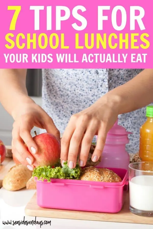 Make packing school lunches simply with these 7 tips? How to choose the best lunch box that will make you want to pack school lunches, tips for bento boxes, bento accessories, how to get your kids to pack their own lunches.