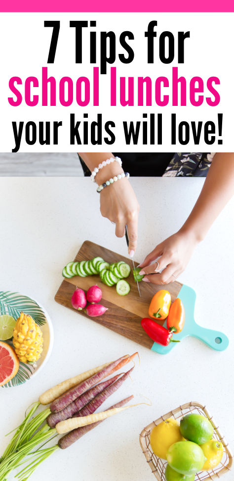 tips for making great school lunches