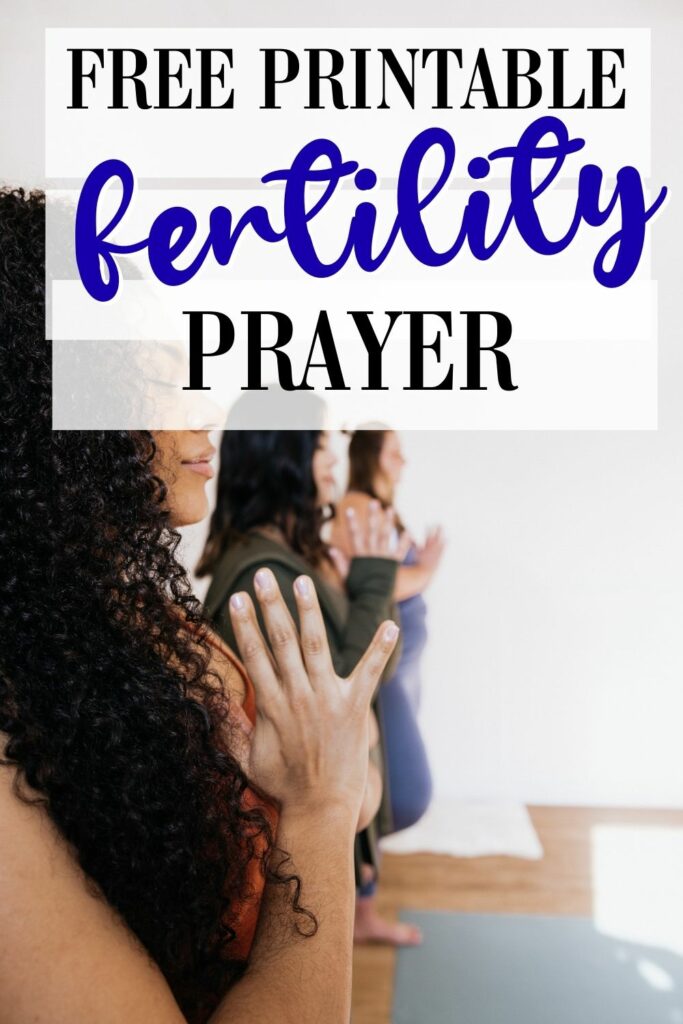 fertility prayer