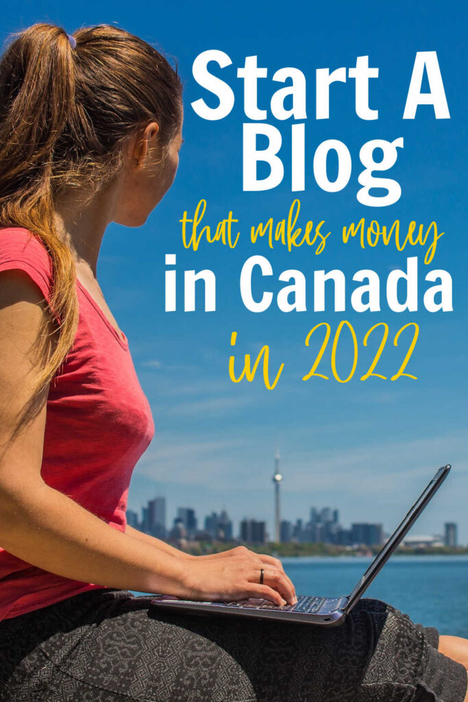 how to start a blog for free in canada