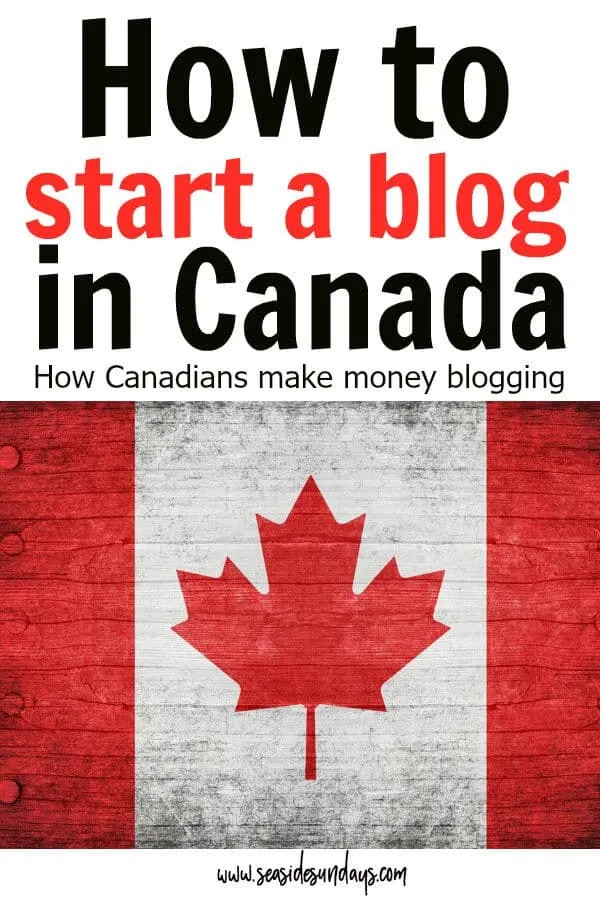 How to Start a Blog and make money - FREE TUTORIAL for Canadians! Tips and step by step guide to starting a blog in Canada and all the things you need to know to start making money ASAP. This guide is packed with blogging tips, affiliate marketing tips and ideas for making money online with your blog.
