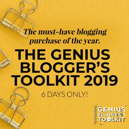 Genius Bloggers Toolkit 2019