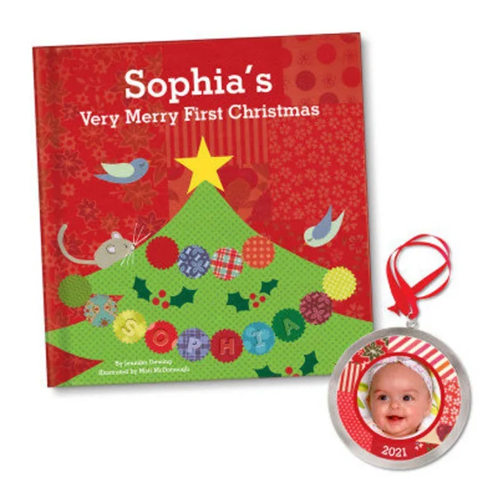 book for baby's first Christmas