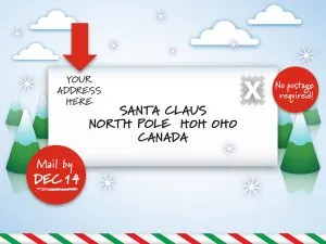 Dear Santa letter templates