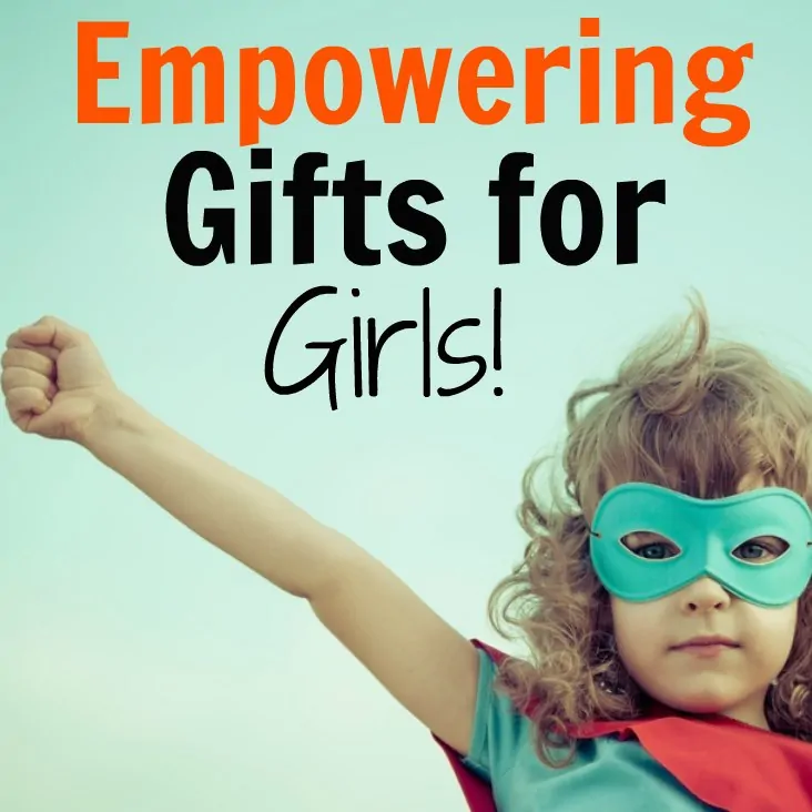 Girl power gifts for girls - empowering gift ideas for little girls, feminist gifts for teens and ideas for games and books about famous women. This gift guide for girls is packed with great ideas for birthdays and Christmas.