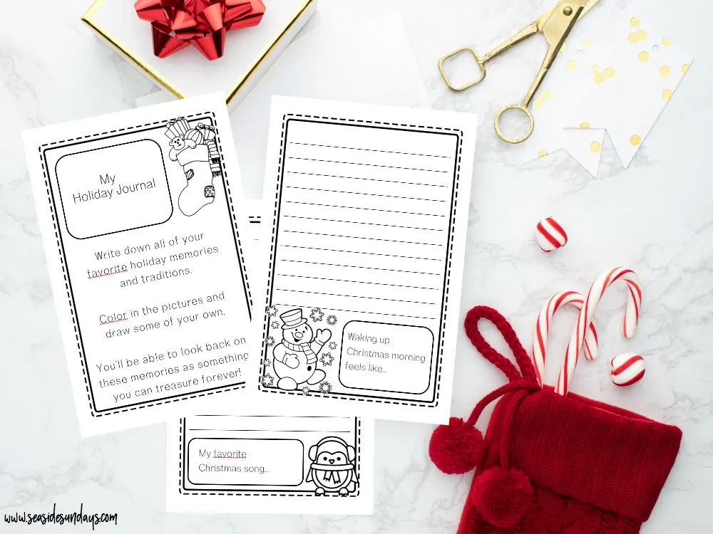 Printable Holiday Planner 2018 - this Christmas planner is packed with tons of great pages for to-do lists and Christmas budget planning. Gte the free bonus children's Christmas journal too