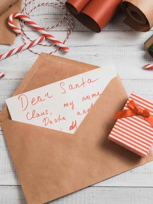 Letters to Santa free template