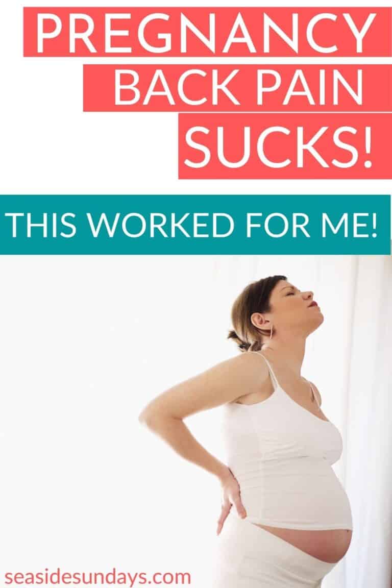 Pregnancy Back Pain Relief 8 Things To Try