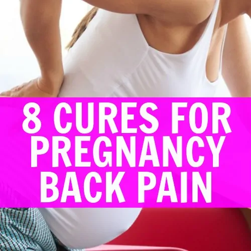 Pregnancy back pain relief is possible with these 8 tips for easing your lower backache and your sciatica. Whether you are experiencing pregnancy back pain in first trimester or you are in third trimester, it is possible to get relief so you don't suffer from backache during pregnancy!