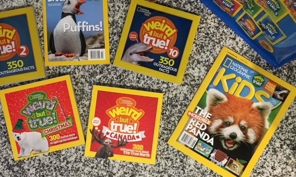 Weird But True! Books from National Geographic kids