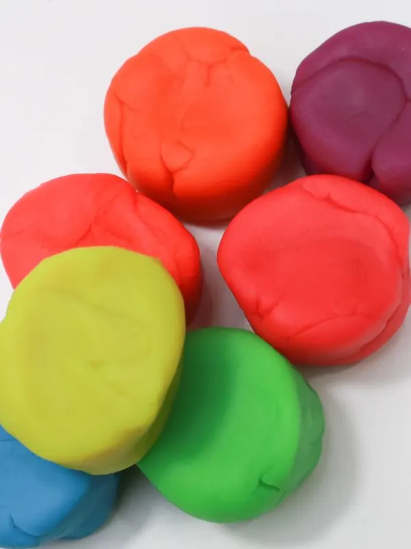 playdough makes a fun loot bag filler for kids