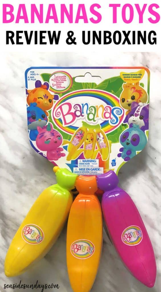 BANANAS TOY REVIEW AND UNBOXING